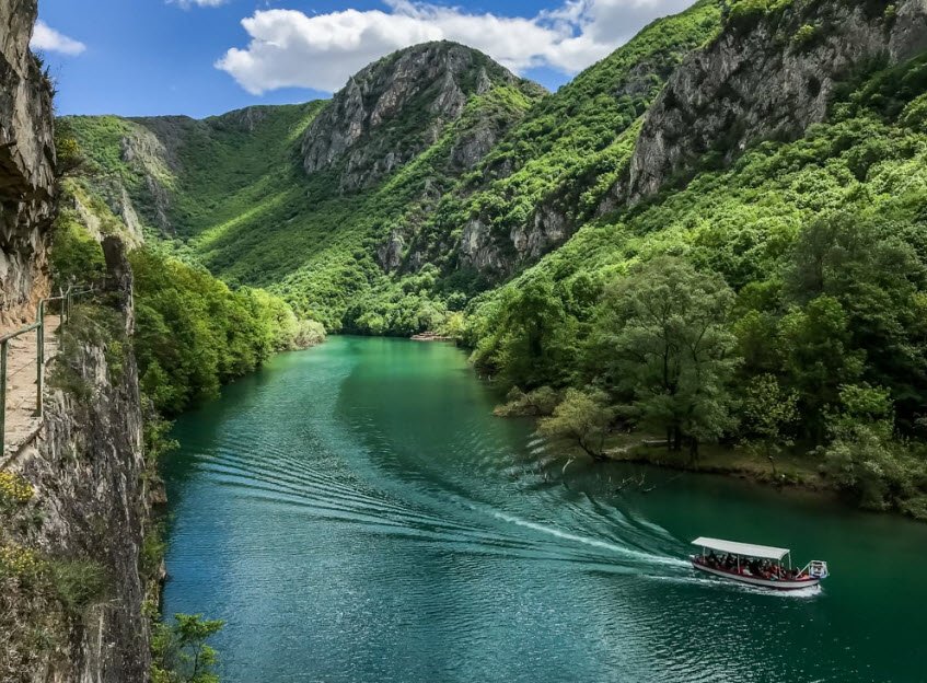 Matka Canyon, Near Skopje, North Macedonia